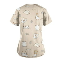 Muška košulja Ležerne prilike modernog kratkih rukava Proljeće ljeto odjava 3D tiskane top bluze za