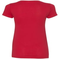 Vrhovi rukava za žene tri četvrtine majice rukava s punim bojama kvadratni vrat svestrani vrh