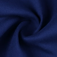 Strungten ženski gumb dolje majice Print Tunic Ljetni vrhovi Dressy Bell rukava V izrez Bluze Dressy