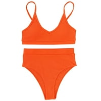 HGSbede kupaće kostimi za žene plus žene bikini s podlogom za prsa bez čelične potporne remene Split