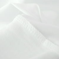 LeylayRay vrhovi za žene Žene Ljetne t majice Kratki rukav V izrez Tunika sa patentnim zatvaračem hladnim