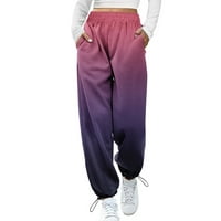 KatAlem duže kratke hlače za žene Bermuda kratke hlače plus veličina kauzalna vučna elastična struka