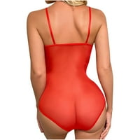 Ženska kupaonica Bikini dugih rukava tri mrežna struka printurna split bikini kratki kupaći kostim