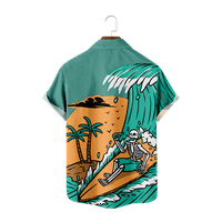 Sanviglor Muška majica V izrez majica s dugim rukavima Sport Tee odmor za odmor Ljetne košulje Dark