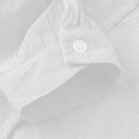 Glookwis Plaid Family Christmama set dugih rukava u boji blok za spavanje noćni odjeća Lounge set sivo