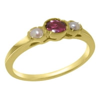Britanci napravio je 10k bijeli zlatni prsten i prsten od riječi za bijelo zlato - opcije veličine -