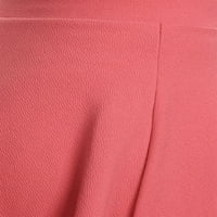 Eyicmarn ženske ležerne opreme s dugim rukavima Srednja majica s majicom + kratke hlače set Loungewear
