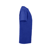 Ženski vrhovi ženski ispis kratkih rukava V-izrez V-izrez za radnu džep bluzu xxxl