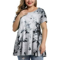 Plaćene majice za žene Slim Casual Pamuk pamučna majica dugih rukava majica