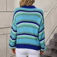 Cardigan džemperi za žene jeseni rukav ugodan lagani plemić obrezana odjeća ženska casual čvrsta bluza