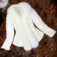 Crewneck Duks za žene Modni zatvarač pokrajine Duge pulover dugih rukava Ležerne prilike cvjetne tipke