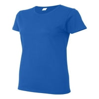 Ženski način ispisa grafički kratki rukav ljetni vrhovi CREW izrez Casual Loot FIT osnovna majica