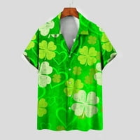 Dnevne košulje sv. Patricka za žene Ljeto Ležerne prilike Elegantne vrhove Crewneck Majice Modne udobne