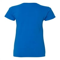 Scyoekwg majica kratkih rukava za žene Blok u boji Trendy ljetni casual labav grafički tines udobnosti