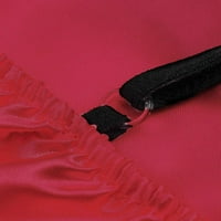 IOPQO Cisterni vrh za žene Ženska kravata scoop-henley košulje Ljeto labave casual bez rukava vrhovi