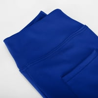 Ležerni vrhovi za žene Fit modni uskršnji ispis kratki rukav V-izrez V-izrez Radna džepa bluza Dame