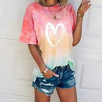 Žene ljetne pamučne majice Labavi fit trendy boho Top preveliki bluze tunike dugih rukava Casual Beach