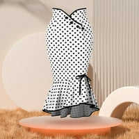 Anuirheih Fashion Žene Ležerne prilike elastične labave hlače Ravne široke pantalone za noge