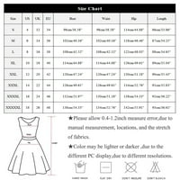 Ženska suknja s kratkim rukavima - patchwork casual haljina kratka suknja kratki rukav posad vrat srednje