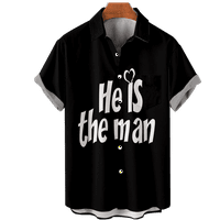 Njoeus Muške majice Muška majica Muškarci kratkih rukava sa spuštenim kratkim rukavima za bluze - Dječji