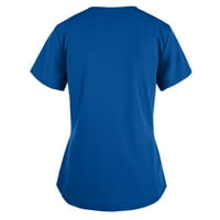 Knosfenje dame Ljeto vrhovi čišćenje suncokret grafički majica za žene Crew vrat kratkih rukava sa labavim