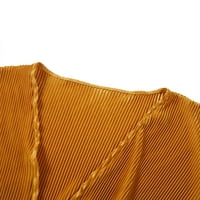 Žene plus veličine vrhova kratkih rukava Raglan košulje sa zatvaračem okrugle vrat tunike cvjetni ležerni