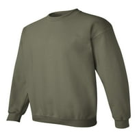 HFYIHGF ženske plus veličine T majice Crewneck čipka na rame Dugi rukav izdubljeni vrhovi pulover (Khaki, L)