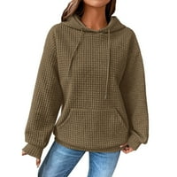 Farstey ženska čvrsto postavljena TrackSuit pulover sportskih odijela bez kapuljača