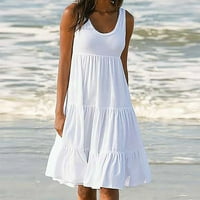 Baycosin Ljetna materinstva Maxi haljina s ramena s dugim rukavima Split haljine za fotografije