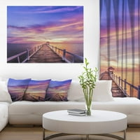 Giant Art Canvas Focal uramljeno u crveno