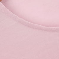Hirigin Women Dressy Outfits Ležerne prilike Ležerne prilike s dugim rukavima Spustite majice Bluze